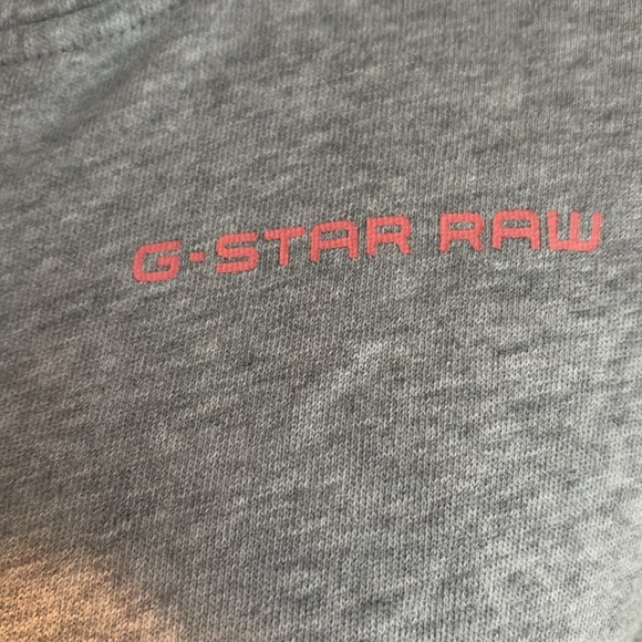 G-Star Lalja HDD zip SW Dress gray sweatshirt long line hood zip close RAW - Picture 3 of 16